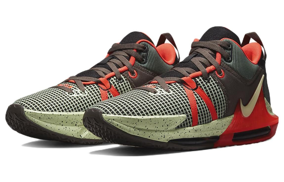 Nike LeBron Witness 7 'Bright Crimson Alligator' DM1123-001 sold by KicksCrew product image thumbnail 3