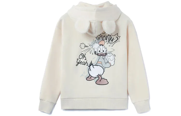 (WMNS) Li-Ning x Disney Graphic Hoodie 'Beige' AWDR690-7 sold by KicksCrew product image thumbnail 2
