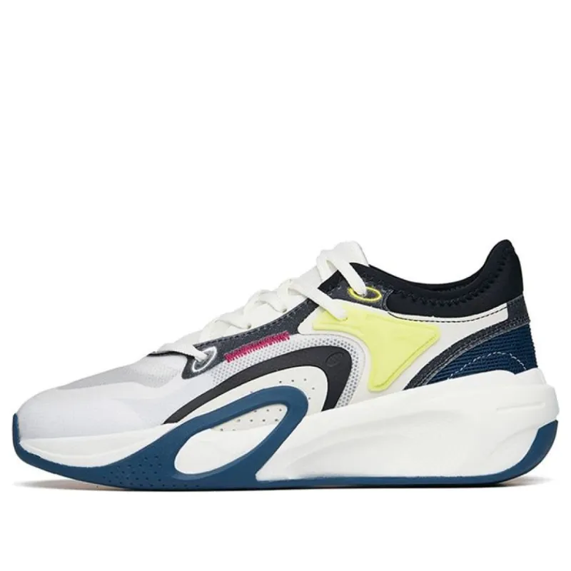 ANTA Skateboarding Series Sneakers 'White Black Yellow' 112228081-3 sold by KicksCrew
