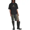 Balenciaga Qixi Crest T-Shirt Medium Fit 'Black' 612966TMVL41075 sold by KicksCrew