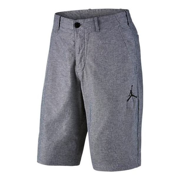 Air Jordan Logo short 'grey black' 694968-010 sold by KicksCrew
