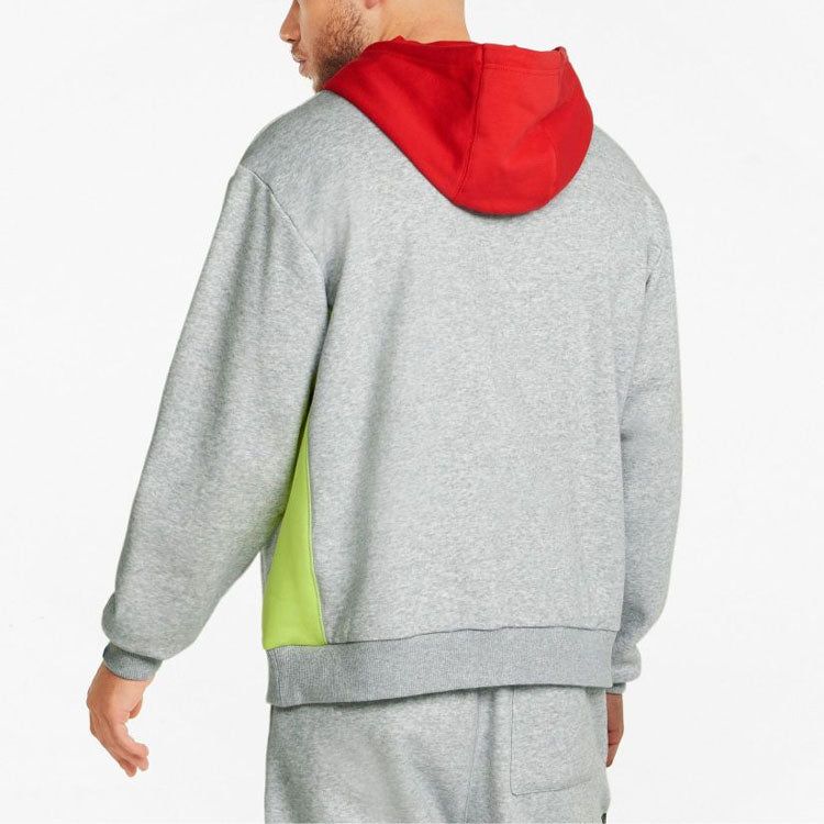 Puma Pre Owned Playbook Pullover Hoodie 'Grey' 534188-01 sold by KicksCrew product image thumbnail 4