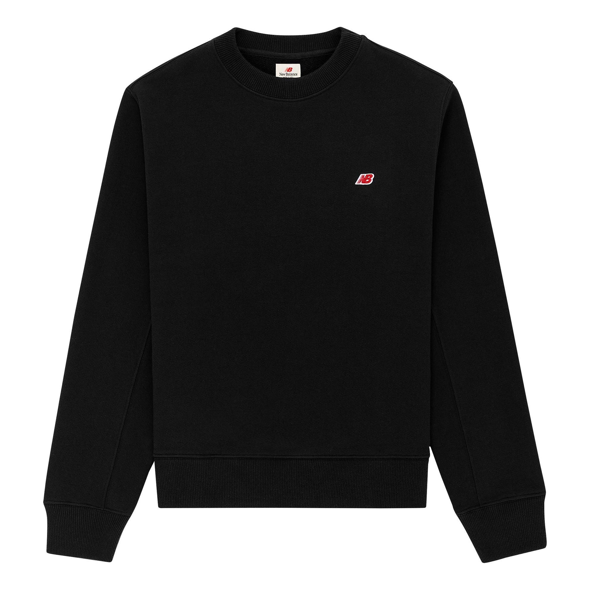 New Balance Made in USA Core Sweatshirt 'Black' MT21541-BK sold by KicksCrew