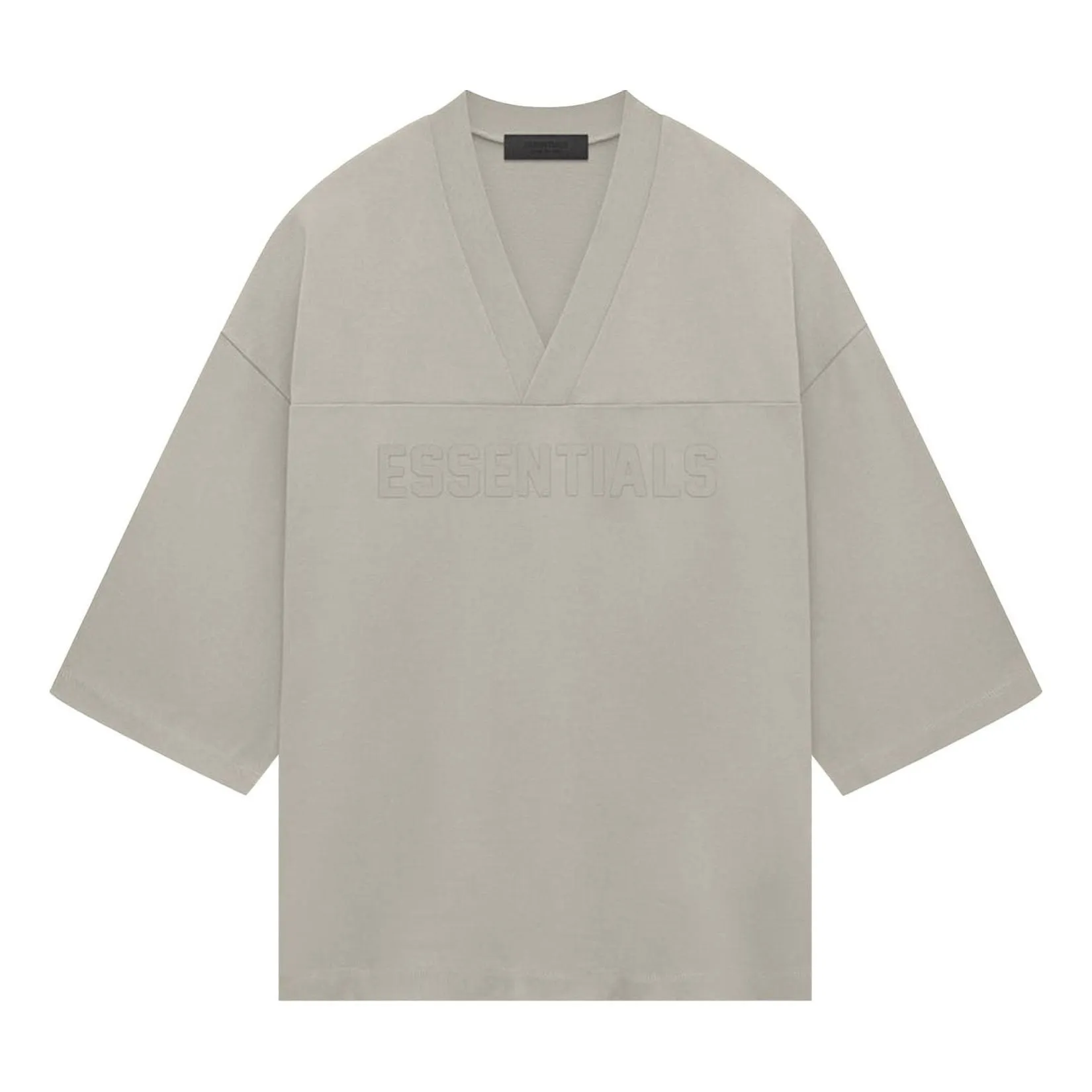 Fear of God Essentials SS24 Heavy Jersey Football T-shirt 'Seal' 125SP244105F sold by KicksCrew