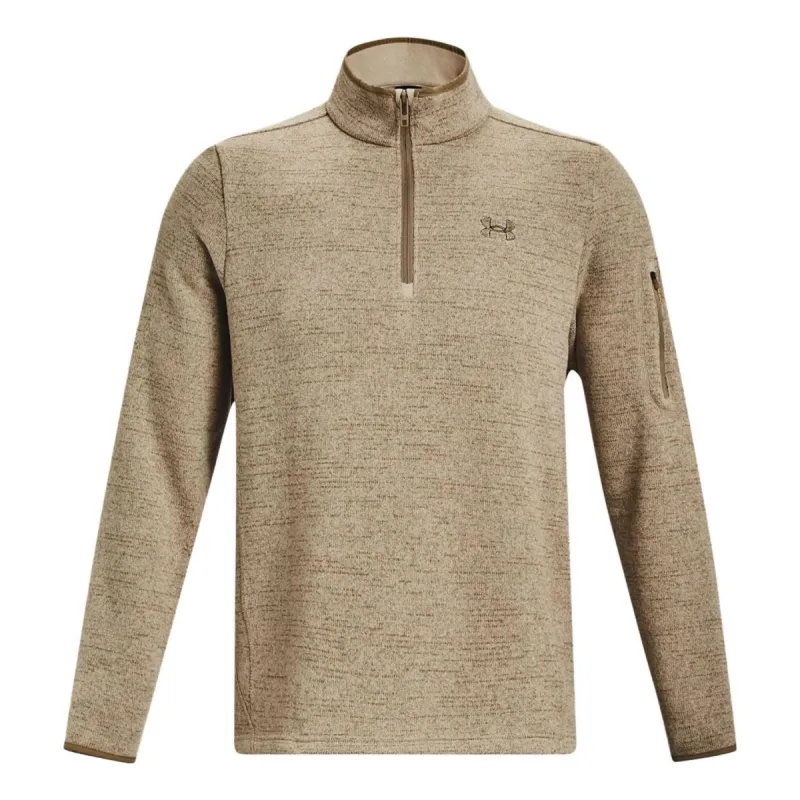 Under Armour Specialist 1/4 Zip Pullover 'Beige Brown' 1380271-299 sold by KicksCrew
