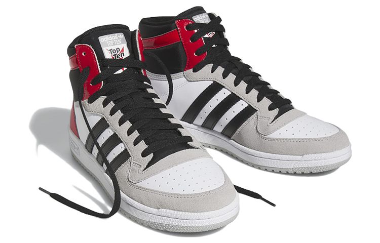 Adidas Top Ten RB 'Grey Scarlet' FZ6197 sold by KicksCrew product image thumbnail 3