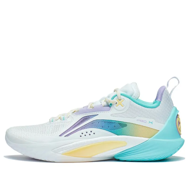 Li-Ning Speed 10 Low 'White Mint Green' ABAT085-8 sold by KicksCrew