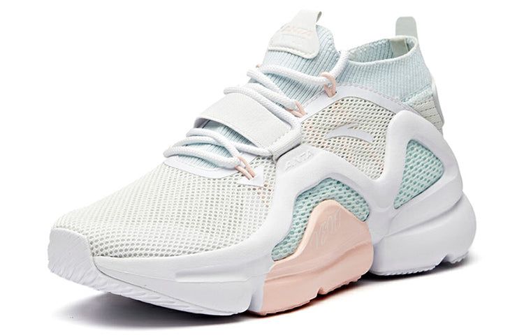 (WMNS) ANTA Running Shoes 'White Pink Blue' 92928816-4 sold by KicksCrew product image thumbnail 2
