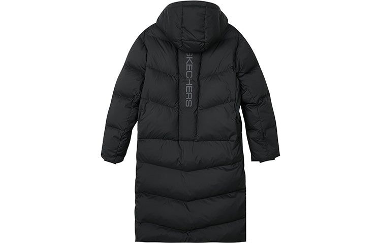 Skechers Casual Long Down Jacket 'Black' L423M140-03B6 sold by KicksCrew product image thumbnail 2