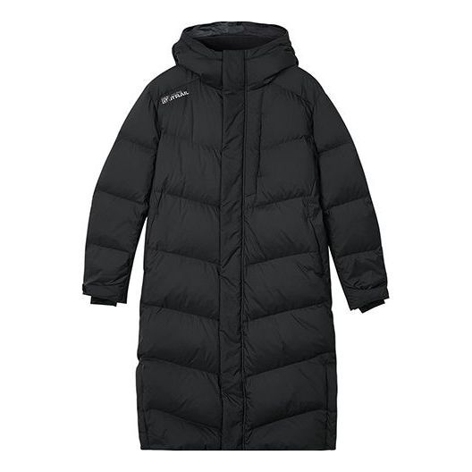Skechers Casual Long Down Jacket 'Black' L423M140-03B6 sold by KicksCrew