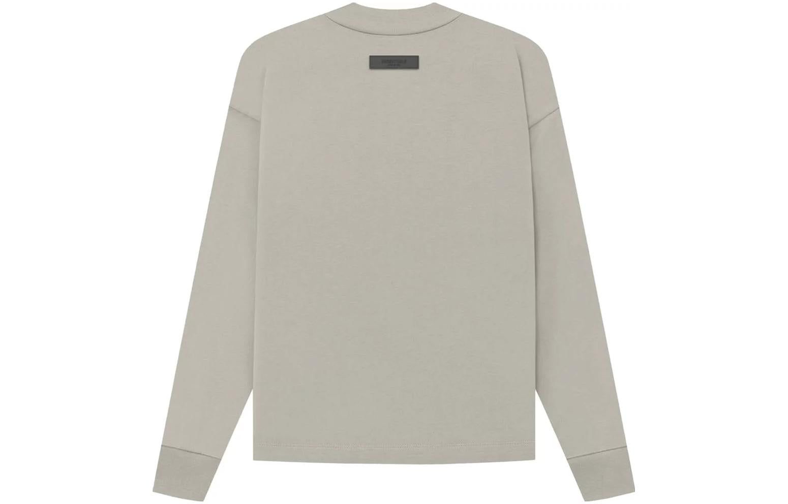 Fear of God Essentials SS23 Long Sleeve Tee LogoT 'Seal' 125BT222013F sold by KicksCrew product image thumbnail 2