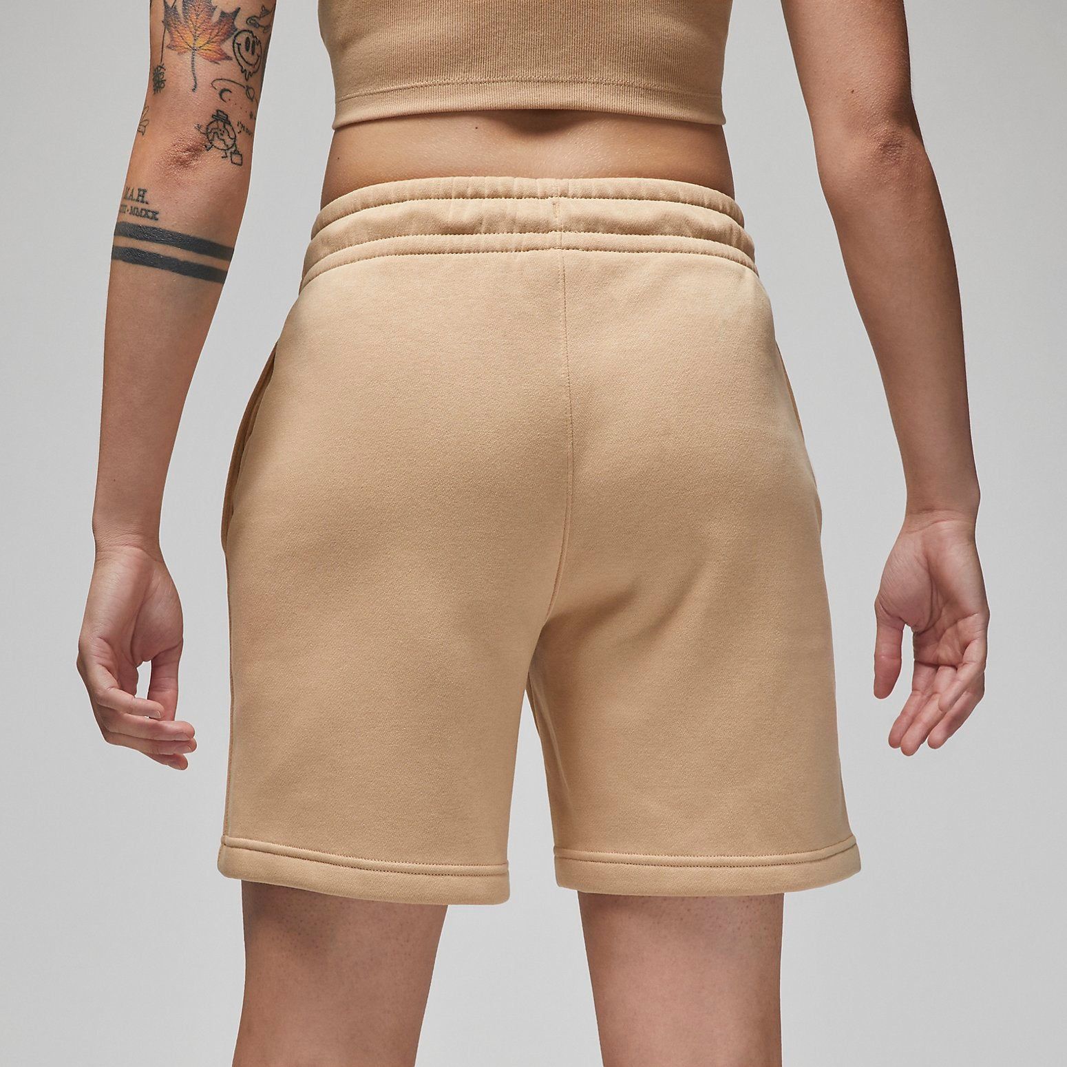 Air Jordan Brooklyn Fleece Shorts 'Hemp' FN4498-277 sold by KicksCrew product image thumbnail 4
