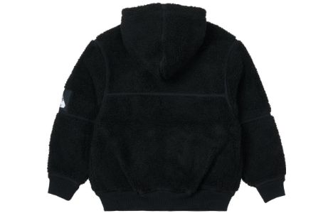 Palace Sherpa Hooded Jacket 'Black' P23JK100 sold by KicksCrew