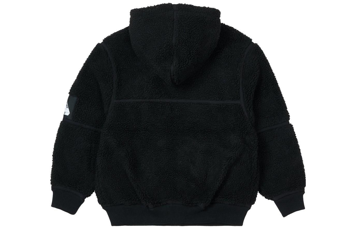Palace Sherpa Hooded Jacket 'Black' P23JK100 sold by KicksCrew product image thumbnail 2