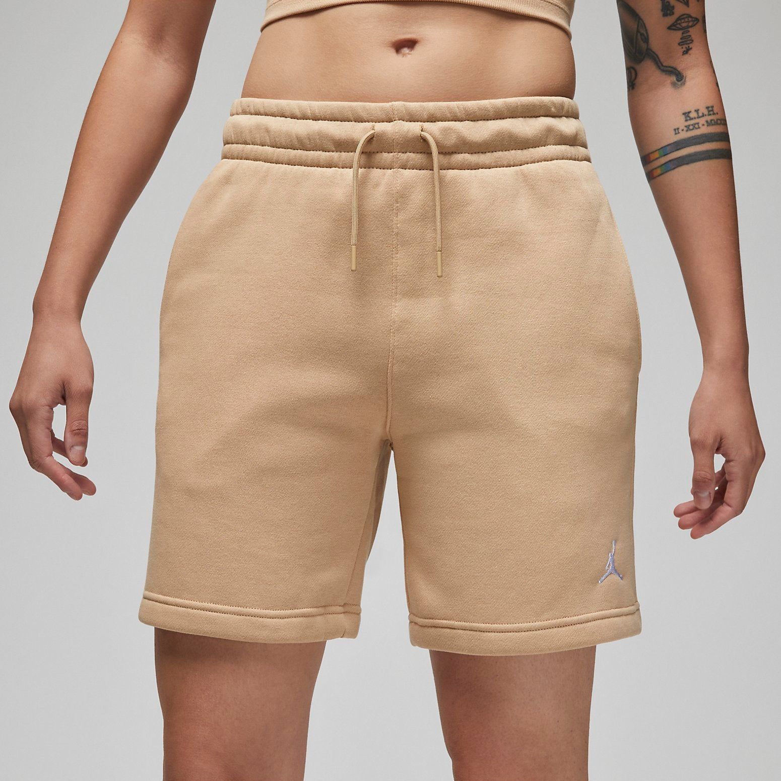 Air Jordan Brooklyn Fleece Shorts 'Hemp' FN4498-277 sold by KicksCrew product image thumbnail 2
