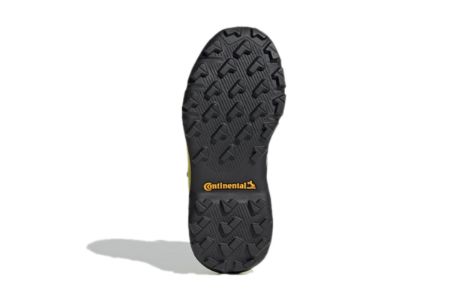 (GS) Adidas Terrex Mid Gore-Tex Hiking Shoes 'Black Grey Solar Yellow' FX4166 sold by KicksCrew