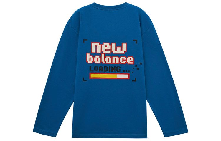 New Balance Logo Print Top 'Blue Orange' AMT11335-BMT sold by KicksCrew product image thumbnail 2