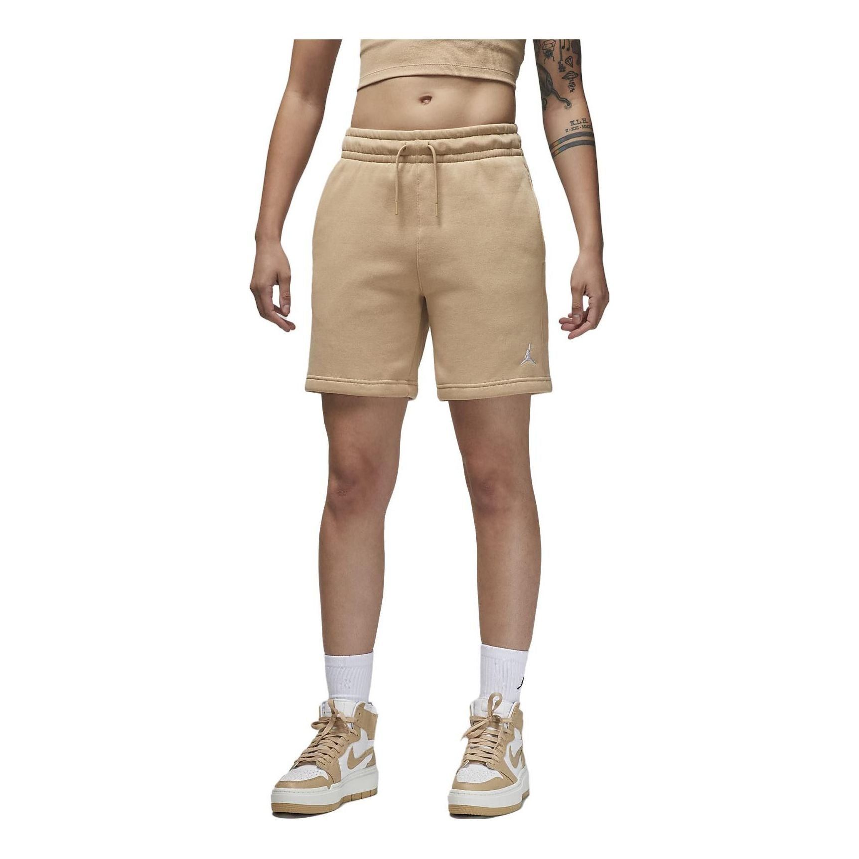 Air Jordan Brooklyn Fleece Shorts 'Hemp' FN4498-277 sold by KicksCrew