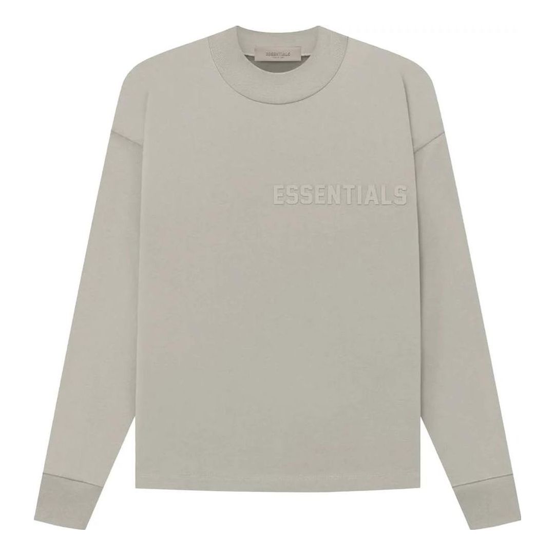 Fear of God Essentials SS23 Long Sleeve Tee LogoT 'Seal' 125BT222013F sold by KicksCrew