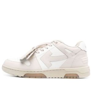 (WMNS) Off-White Out Of Office Low-Top Sneaker 'White Beige' OWIA259C99LEA0036101 sold by KicksCrew