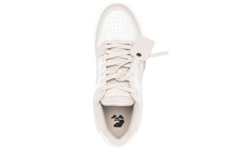 (WMNS) Off-White Out Of Office Low-Top Sneaker 'White Beige' OWIA259C99LEA0036101 sold by KicksCrew