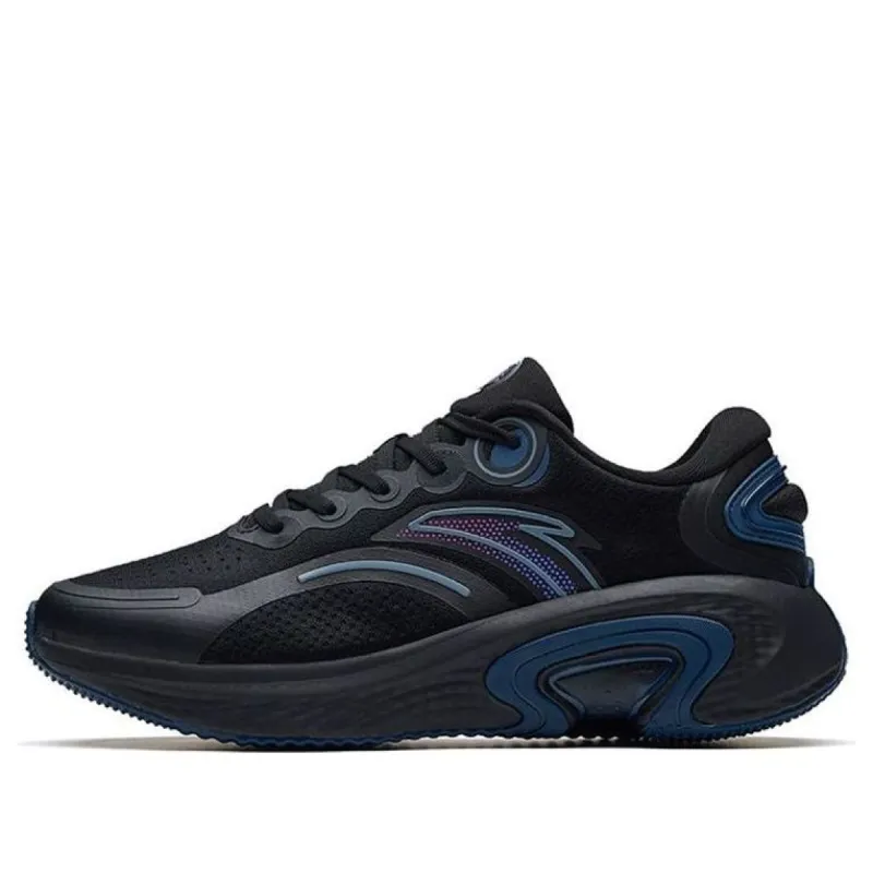 ANTA Urban Running Low 'Black Grey Blue' 112235556-1 sold by KicksCrew