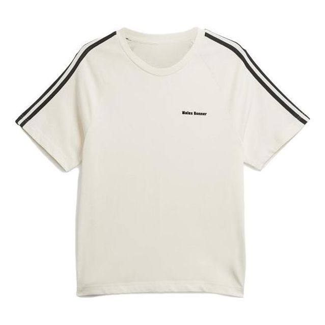adidas x Wales Bonner Short-Sleeve Tee 'White' IT9788 sold by KicksCrew