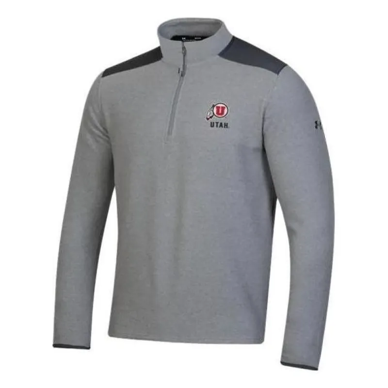 Under Armour ColdGear Infrared Collegiate University of Utah Pullover 'Grey' 5120589-043 sold by KicksCrew