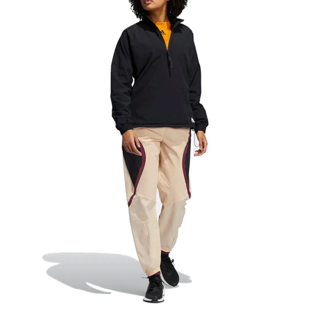 (WMNS) adidas Coldweather AEROREADY Training Pants 'Pink Black' GR8121 sold by KicksCrew product image thumbnail 3