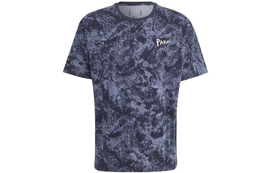 adidas x Parley Tee 'Purple' HR6995 sold by KicksCrew product image thumbnail 2