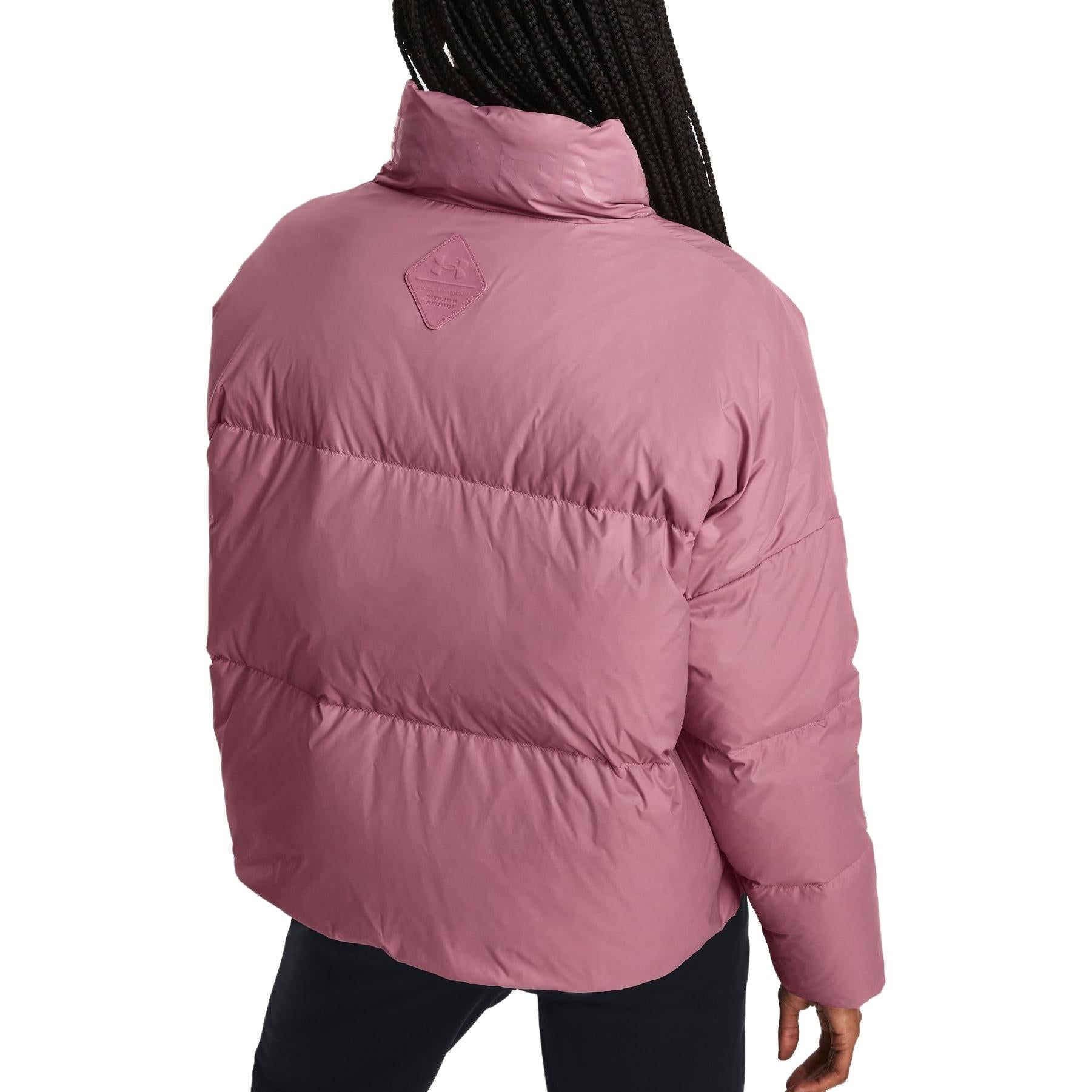 (WMNS) Under Armour ColdGear Infrared Down Puffer Jacket 'Pink' 1378858-697 sold by KicksCrew product image thumbnail 4