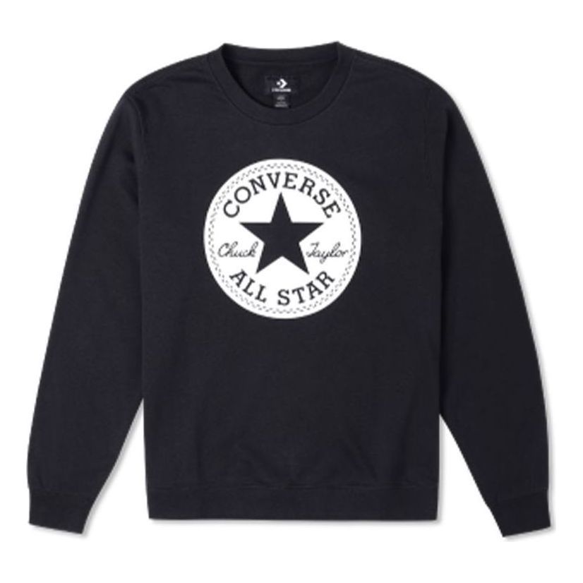 Converse Go-To Chuck Taylor Patch French Terry Sweatshirt 'Black' 10023855-A01 sold by KicksCrew