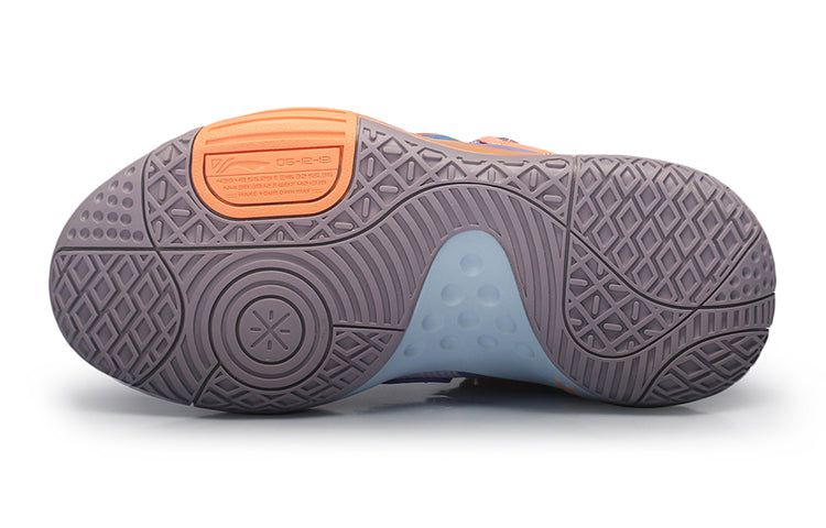 (GS) Li-Ning Wade All City 8 'Purple Orange' YKBQ044-11 sold by KicksCrew product image thumbnail 4