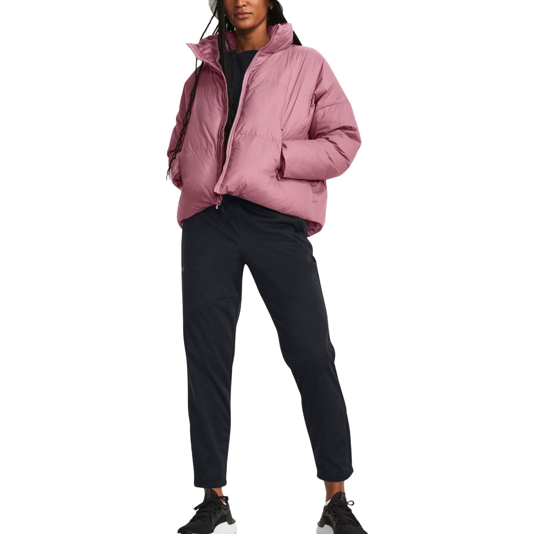 (WMNS) Under Armour ColdGear Infrared Down Puffer Jacket 'Pink' 1378858-697 sold by KicksCrew product image thumbnail 5