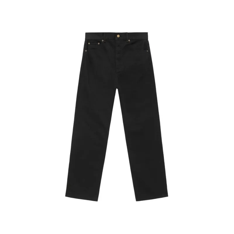 Fear of God Essentials FW23 5 Pocket Jean 'Jet Black' 130BT234110F sold by KicksCrew