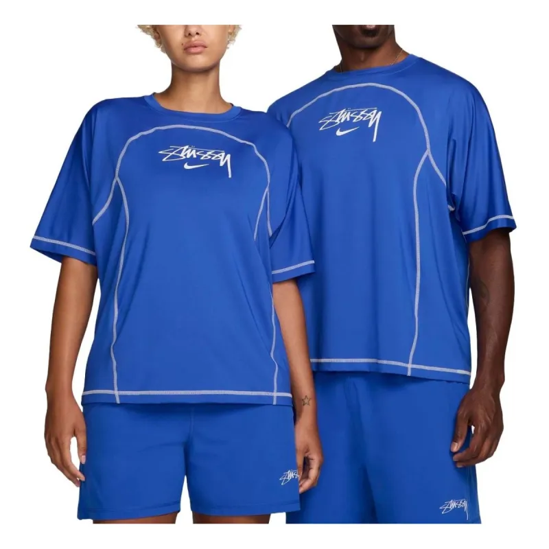 Nike x Stussy UV T-Shirt 'Hyper Royal' FZ5756-405 sold by KicksCrew