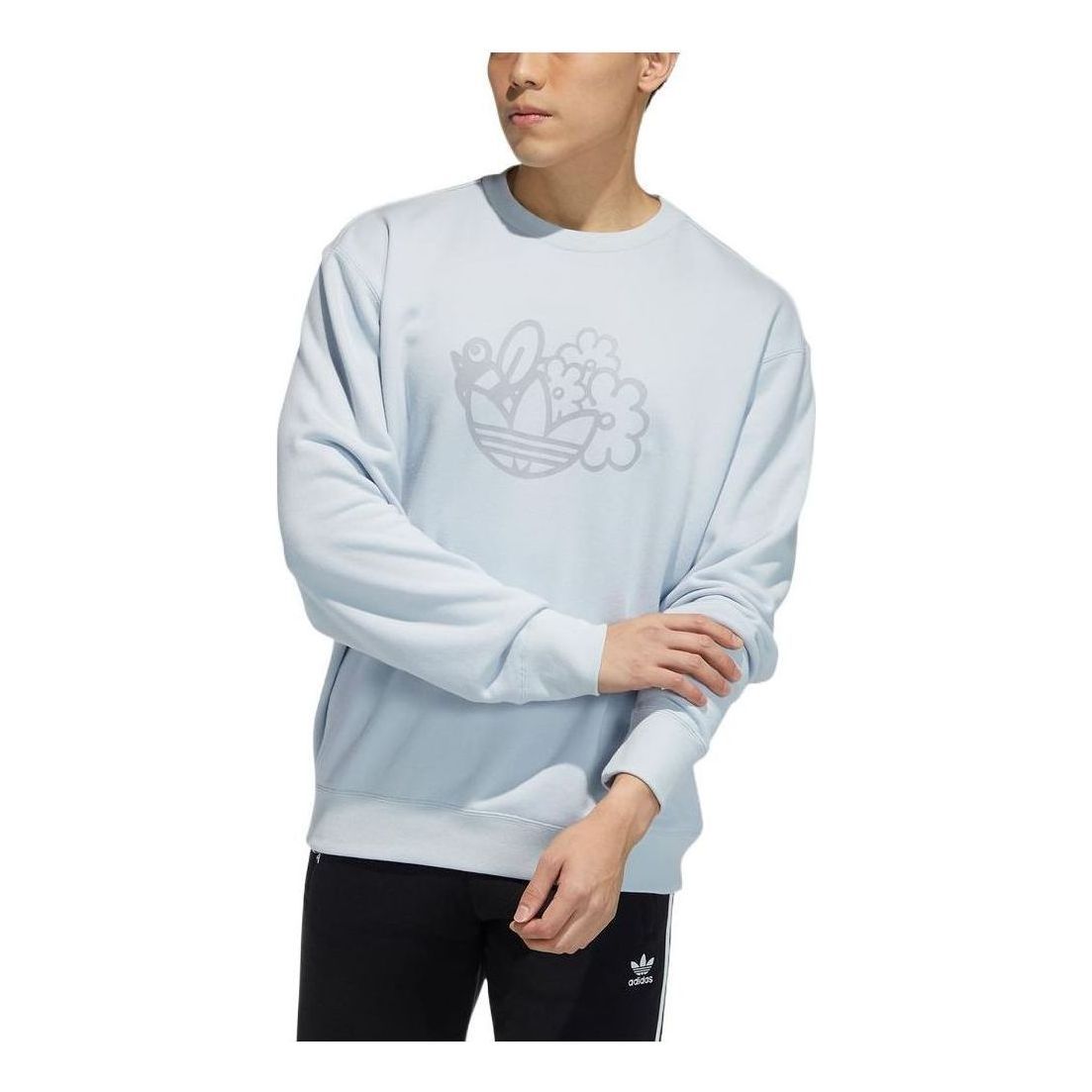 Adidas Crew Sweats Hellow 'Blue' HB6866 sold by KicksCrew