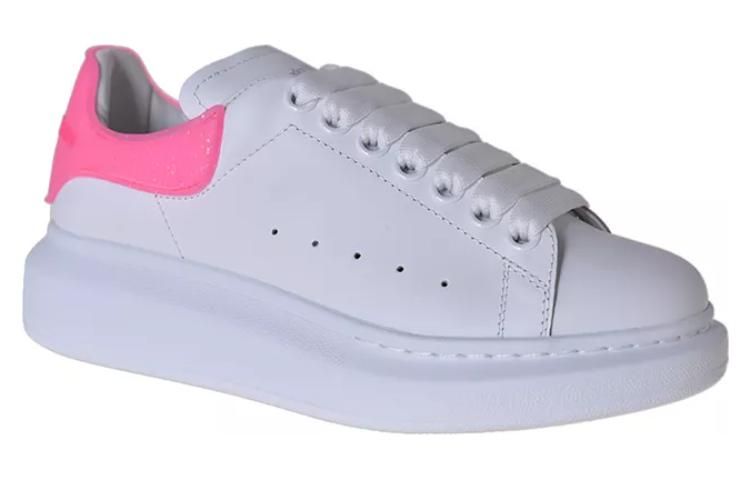 (WMNS) Alexander McQueen Oversized Sneakers 'White Bright Pink' 718157WIAF19753 sold by KicksCrew product image thumbnail 3