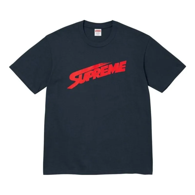 Supreme FW23 Week7 Mont Blanc T-shirt 'Navy' SUP-FW23-130 sold by KicksCrew