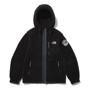 THE NORTH FACE Fleece Hoodie Jacket 'Black' NJ4FN57B sold by KicksCrew