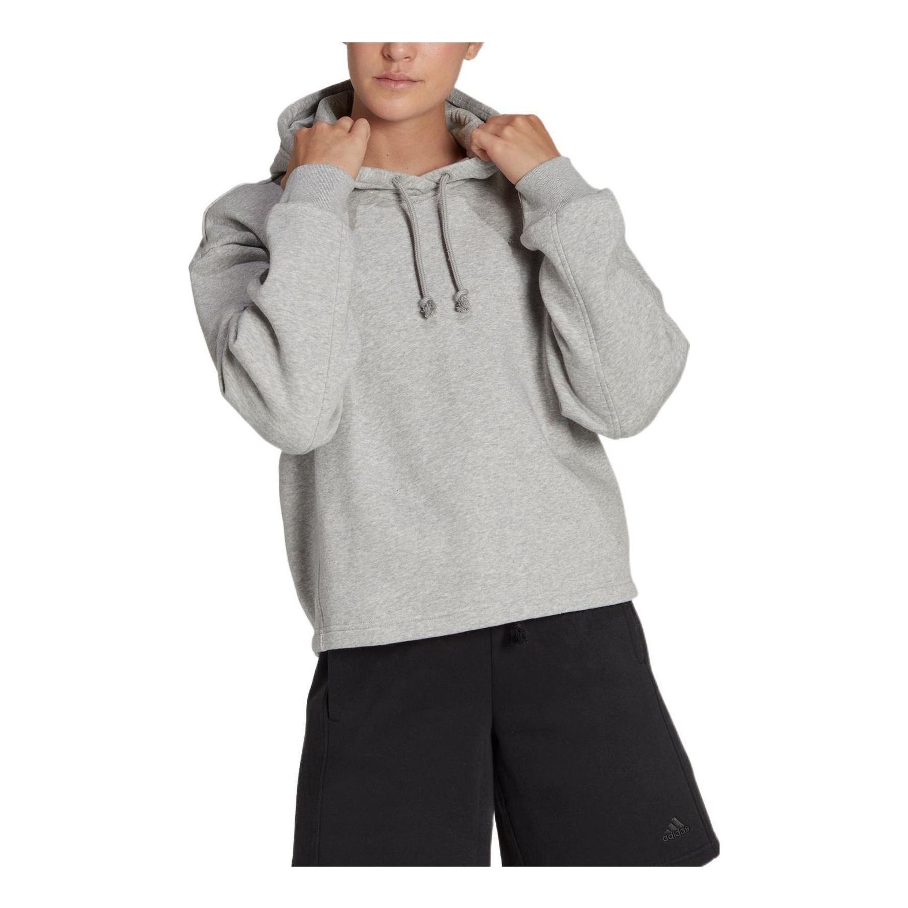 (WMNS) adidas All Szn Hoodies 'Grey' HC8836 sold by KicksCrew