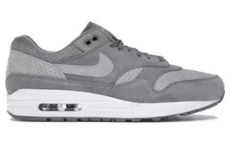 Nike Air Max 1 'Cool Grey Wolf Grey' 875844-005 sold by KicksCrew