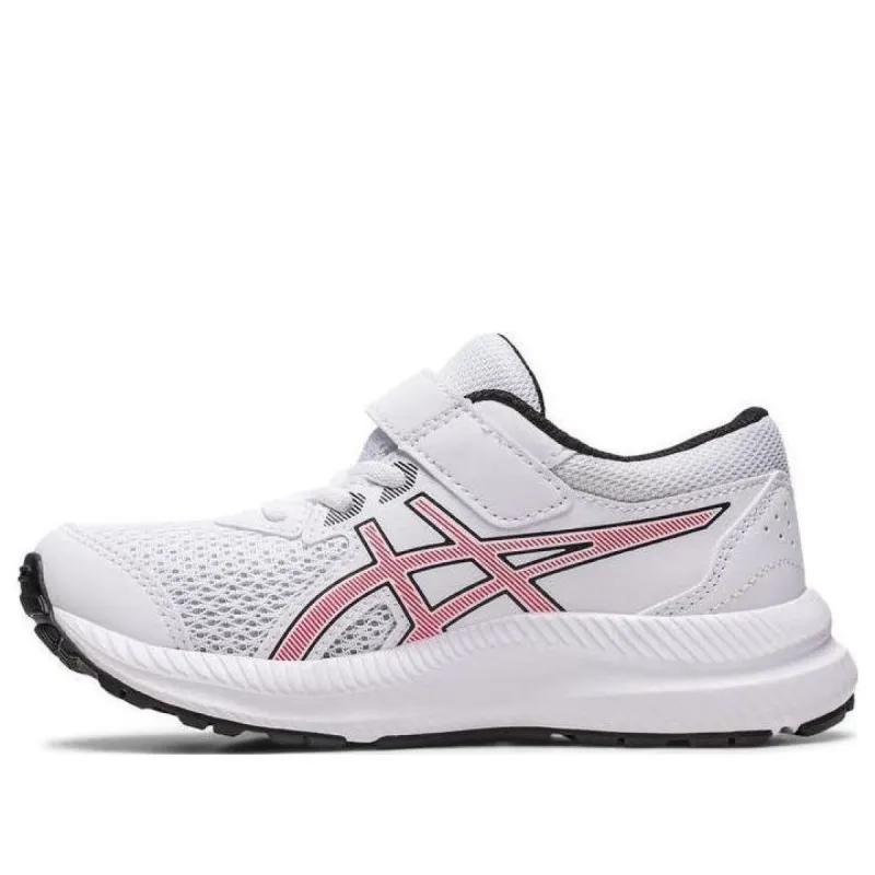 (PS) ASICS Contend 8 'White Electric Red' 1014A258-103 sold by KicksCrew
