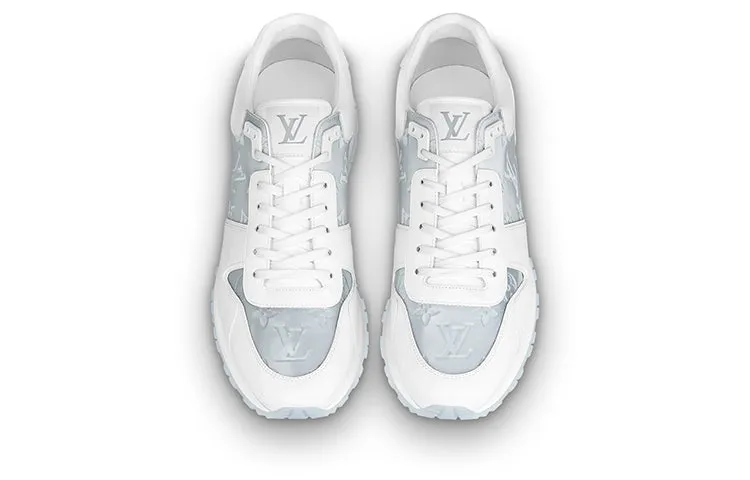 LOUIS VUITTON Run Away Sneakers 'White with Grey Monogram' 1A8KIU sold by KicksCrew product image thumbnail 3