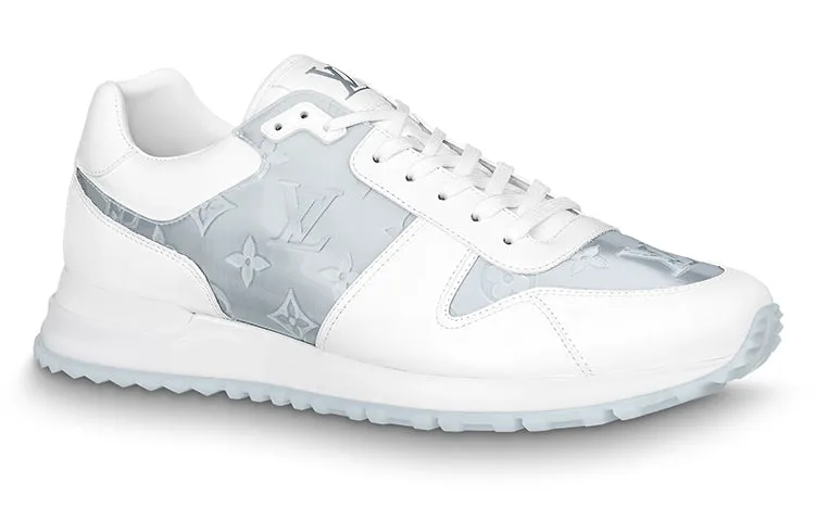 LOUIS VUITTON Run Away Sneakers 'White with Grey Monogram' 1A8KIU sold by KicksCrew product image thumbnail 2