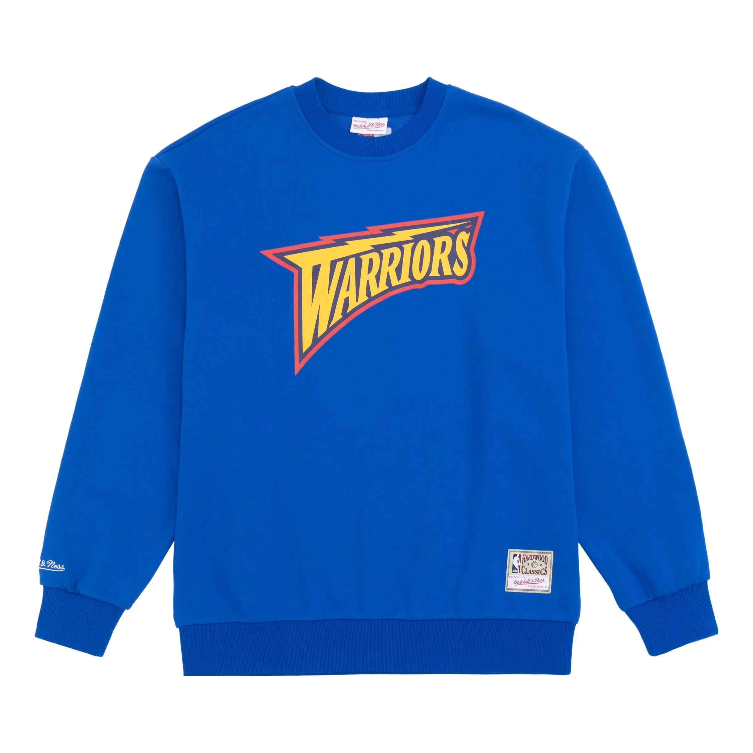 Mitchell & Ness x NBA Golden State Warriors Sweatshirt 'Blue Yellow' MNJYFWHD23092003-BLUE sold by KicksCrew