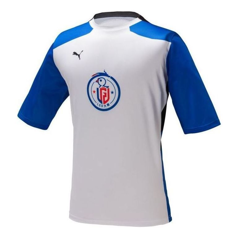 PUMA KPL LGD Game T-Shirt 'White Blue Red' 605761-07 sold by KicksCrew
