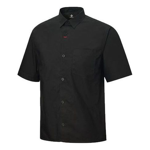 Converse Short Sleeve Pocket Shirt 'Black' 10021416-001 sold by KicksCrew