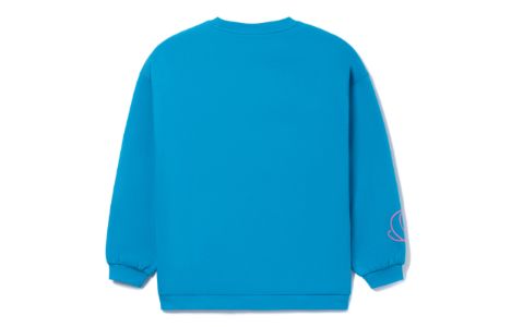 (WMNS) Li-Ning x Disney Mickey Mouse Graphic Sweatshirt 'Blue' AWDRD64-3 sold by KicksCrew