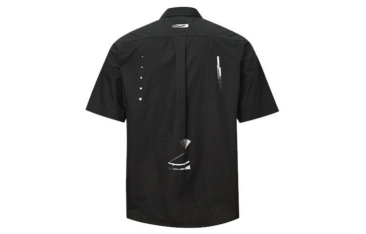 Converse Short Sleeve Pocket Shirt 'Black' 10021416-001 sold by KicksCrew product image thumbnail 2